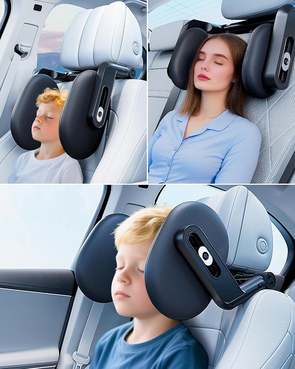 RUNSNAIL cabecero para coche 7-18 cm ajuste 180° O