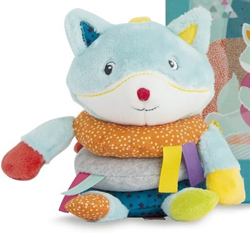 DOUDOU et COMPAGNIE peluche da coccolare VOLPE 17 cm