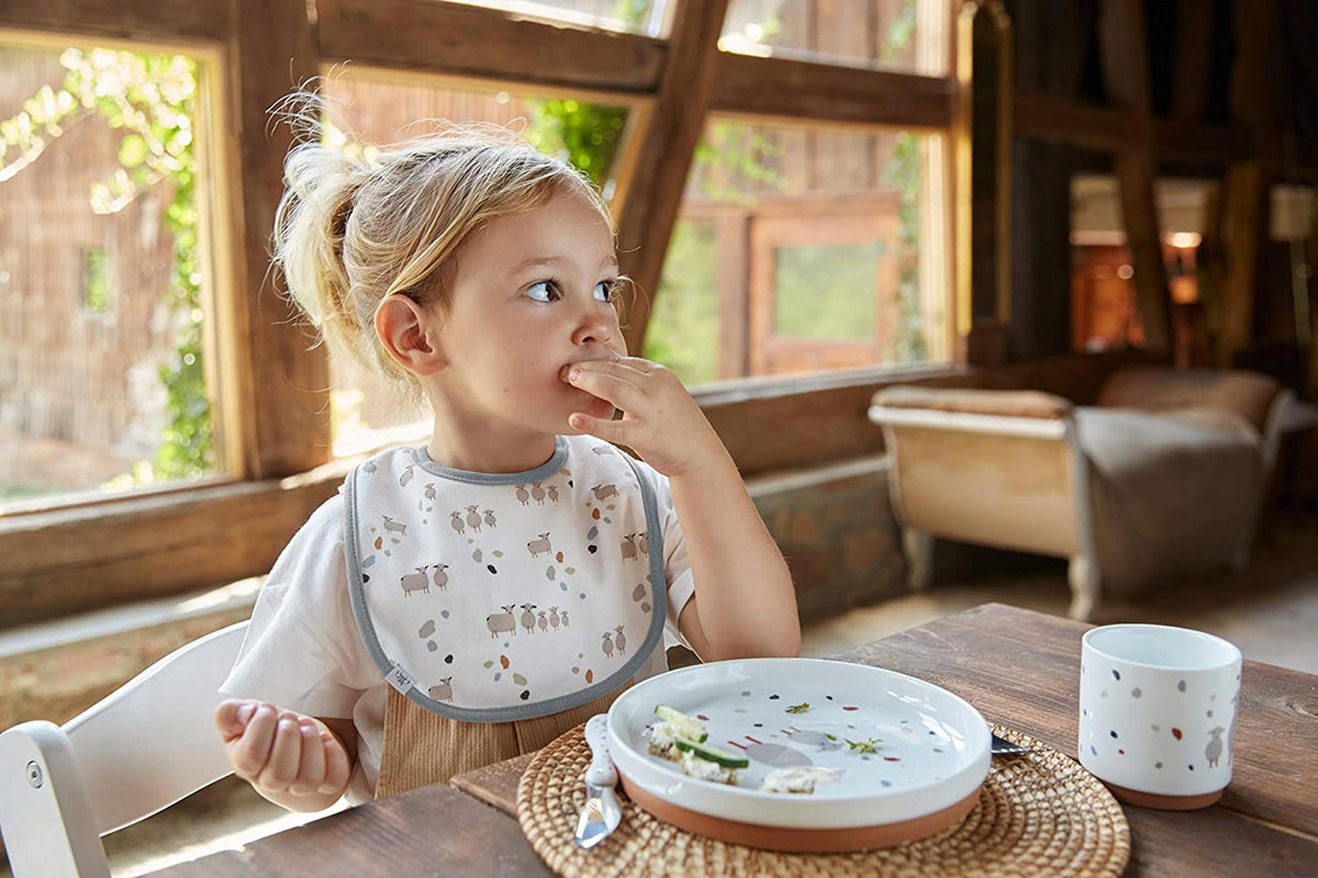 LASSIG Tiny Farmer set di stoviglie in porcellana