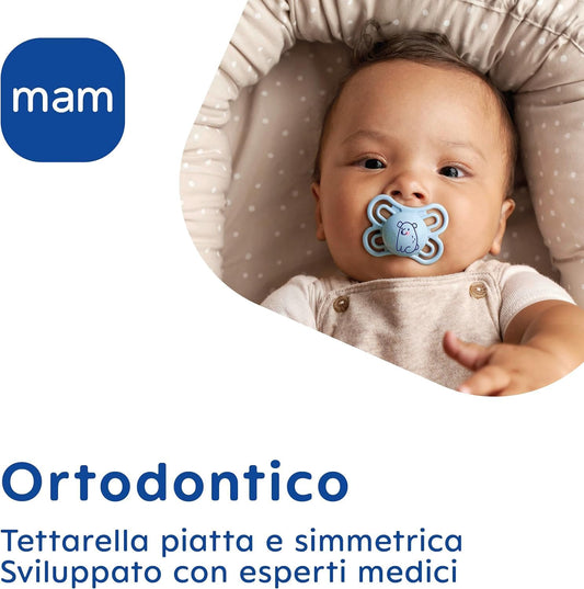 MAM Original nyugtatócumi x2, 2-6 hónapos korig, téli kiadás