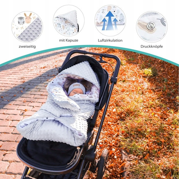 TOTSY BABY zavinovačka do autosedačky a kočárku