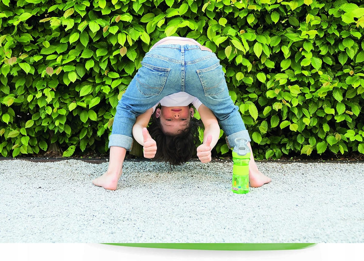 NUBY Flip-it Cup tritán csőrös pohár szívószállal és itatóval 3 hónap+ 360 ml