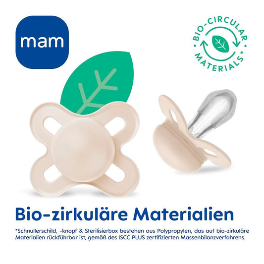 MAM Original Winter szilikon nyugtató cumi 6-16 hónapos korig, 4 db