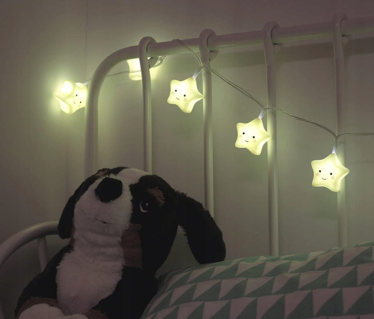 REER Lumilu lampada notturna LED 9 stelle 3,9 x 4,1 cm