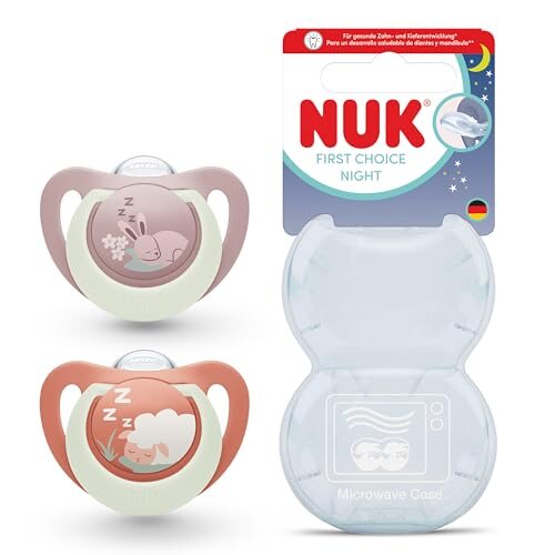 NUK First Choice Night Schnuller 18-36 Mon.