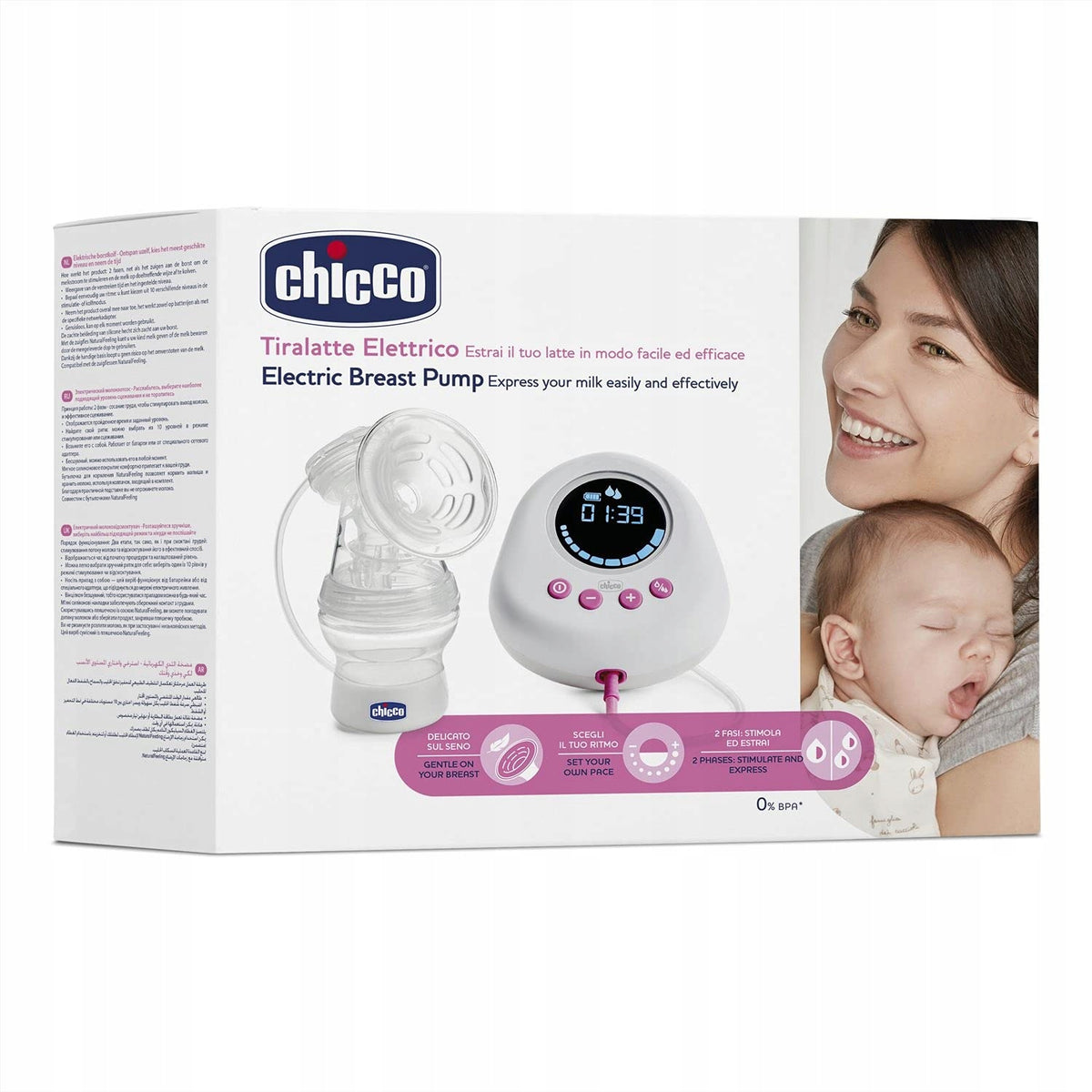 CHICCO NaturallyMe elektromos mellszívó