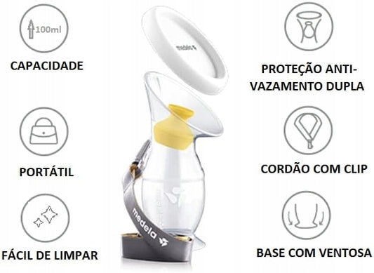 MEDELA szilikon tejgyűjtő