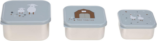 LASSIG Snackbox snack boxes x 3