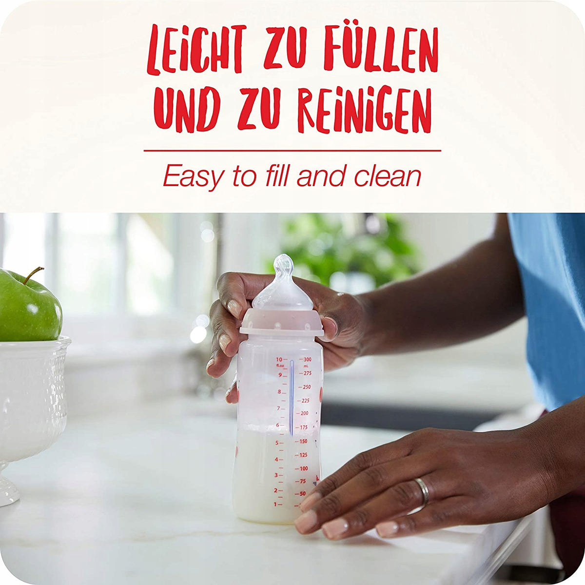 NUK No Colic sada lahví 3x 300 ml 0-6