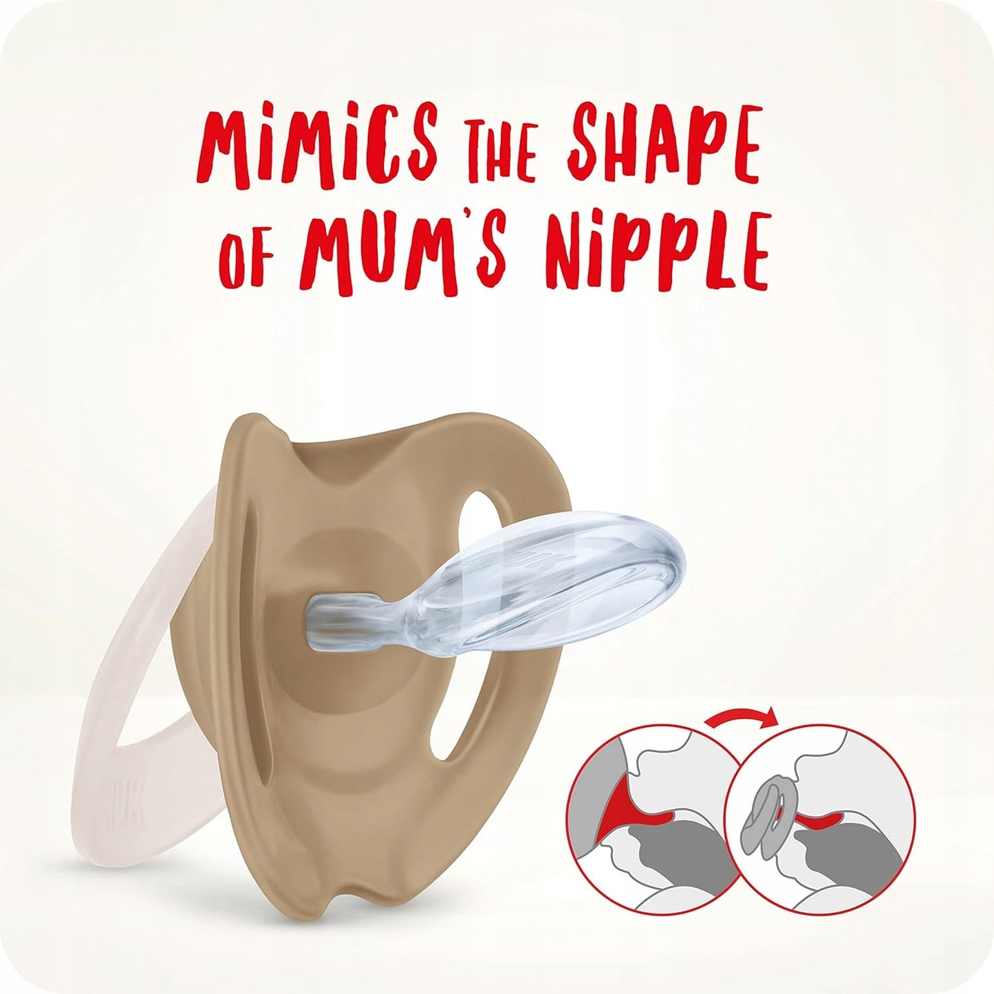 NUK STAR cumi x2 0–6 hónapos korig DAY&NIGHT