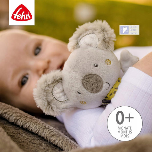 FEHN pamut csörgős fogóka KOALA 18 cm