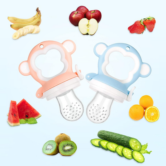 LEADSTAR massaggiagengive dosatore di frutta 2 pezzi 6 beccucci + cucchiaino 90 ml