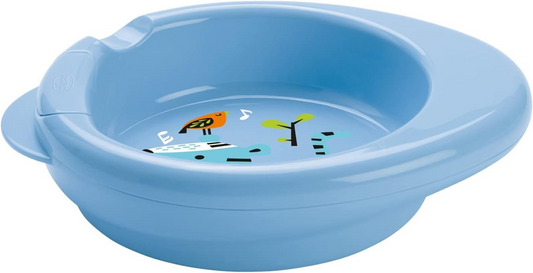 CHICCO Warmy Plate assiette profonde maintient la chaleur 18 x 22 x 5 cm TIGRE