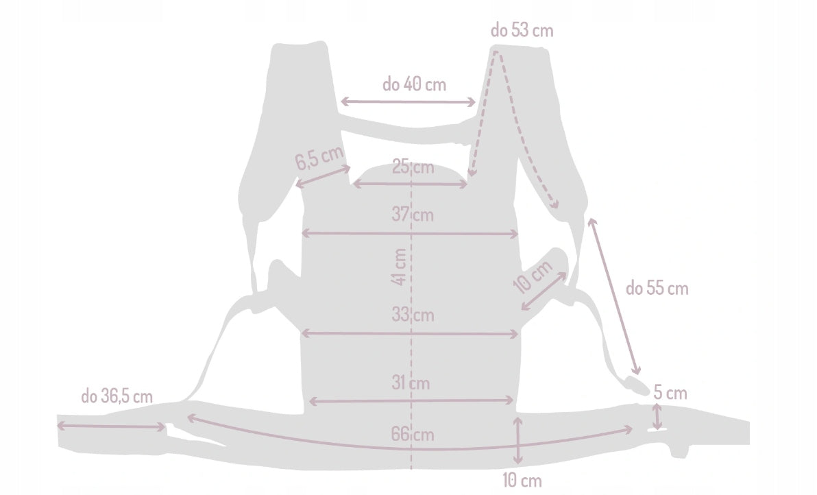 MOMI COLLETE ergonomikus babahordozó 3 hónapos kortól 20 kg-ig