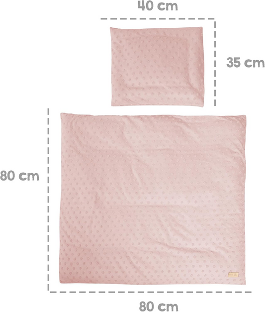 ROBA set biancheria da letto 2 pezzi 80x80 Lil Planet