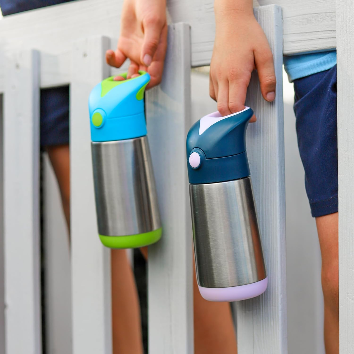 B.BOX stalowy bidon termiczny ze słomką 350 ml
