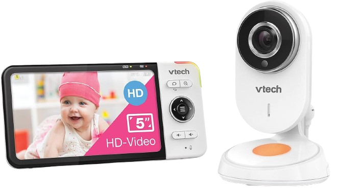 VTECH BM818 HD bébiőr széles látószögű kamerával 5" LCD