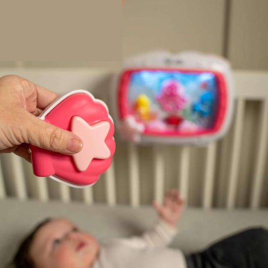 BABY EINSTEIN Morskie Sny pozytywka ze światłami + pilot 22 x 29 cm – zdjęcie 2