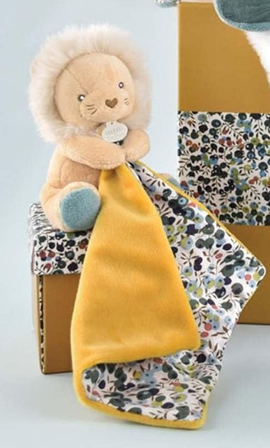 DOUDOU et COMPAGNIE Komfort-Schmusetuch Löwe Pantin 21 x 27 cm