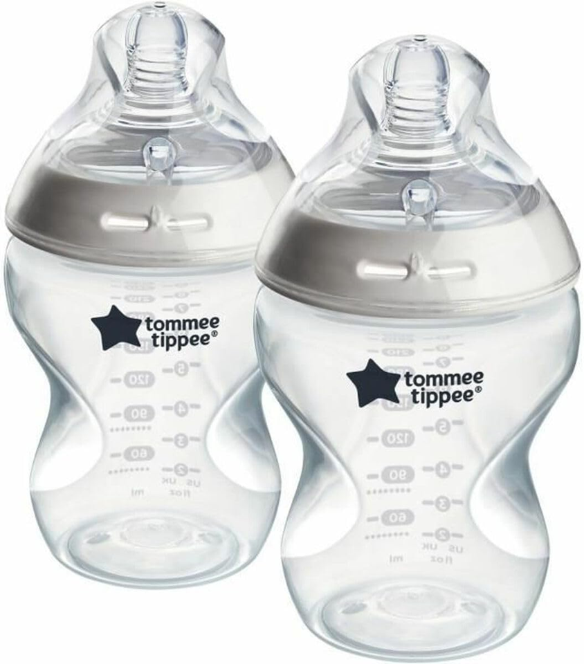 TOMMEE TIPPEE Natural Start biberon 260ml x2 ANTI-COLIC 0luni+
