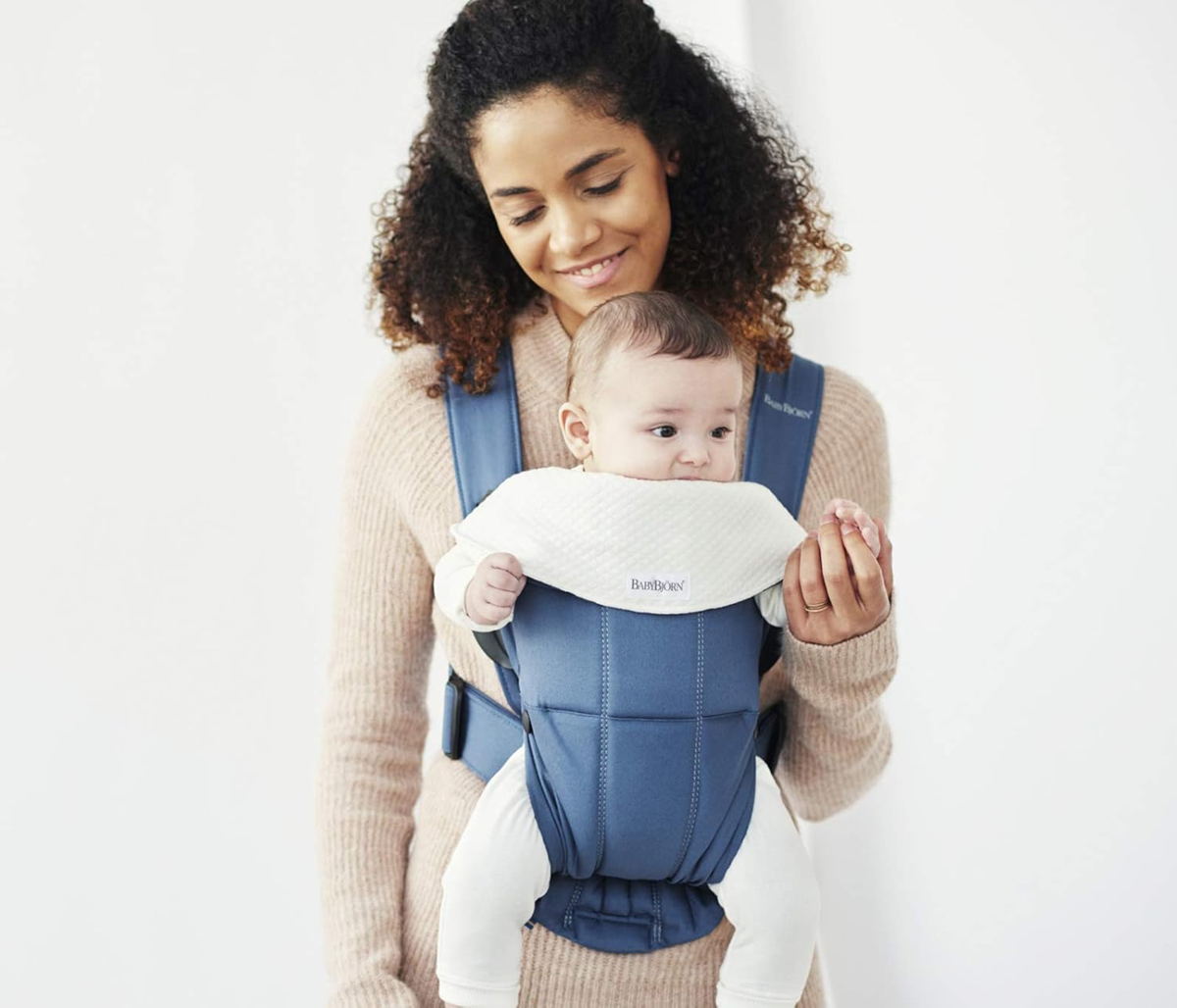 BABYBJORN fabric bib for baby carrier x2