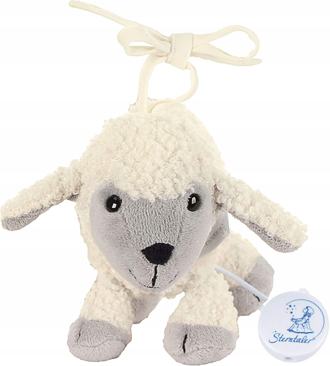 STERNTALER Mouton Stanley peluche musicale S 11 x 14 cm
