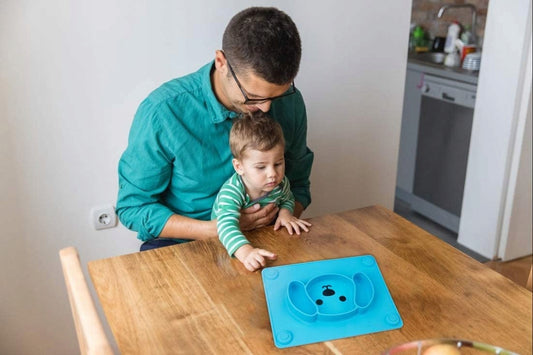 TODDLER csúszásgátló alátét 3 rekeszes tányérral