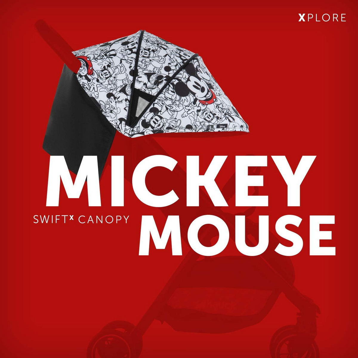 HAUCK x Disney copertină de soare pentru Swift X UV50+