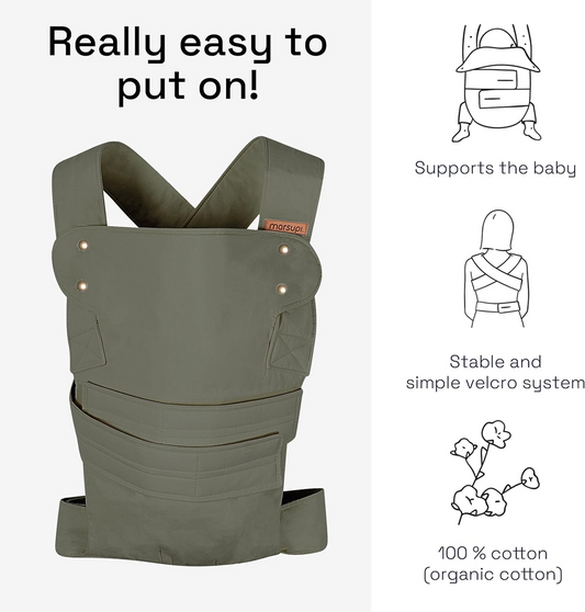 Μάρσιπος εργονομικός MARSUPI 2.0 S/M 3,5 - 15 kg