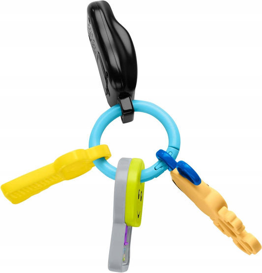 FISHER-PRICE interaktív autókulcsok kulcstartóval, német nyelvű