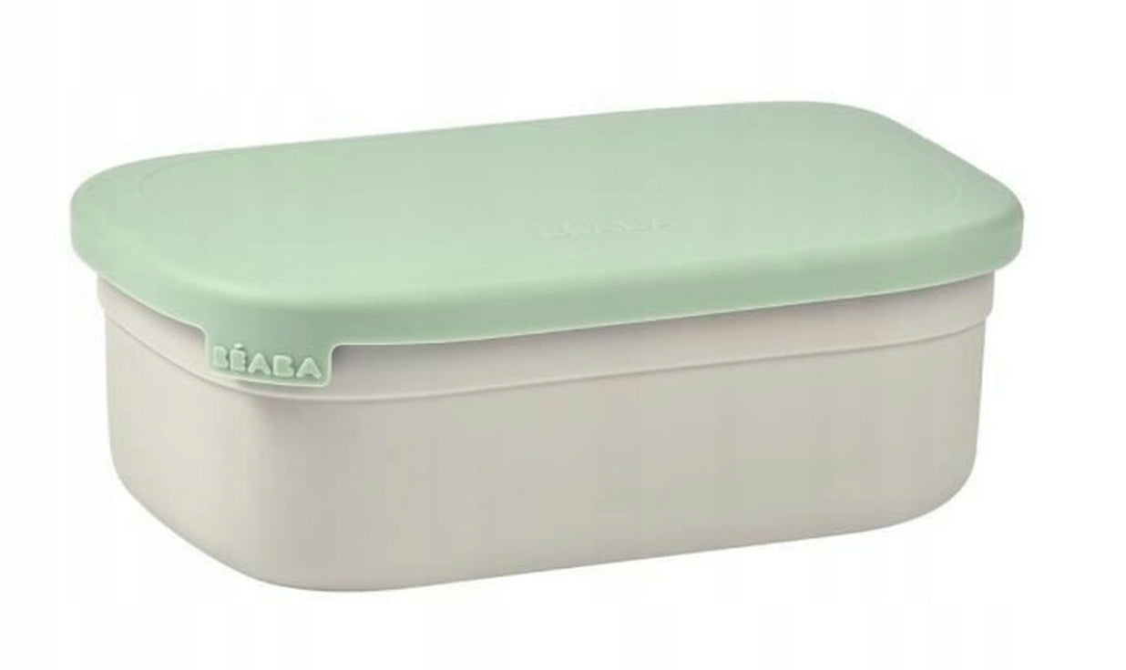 BEABA stainless steel lunchbox 760 ml with compartments