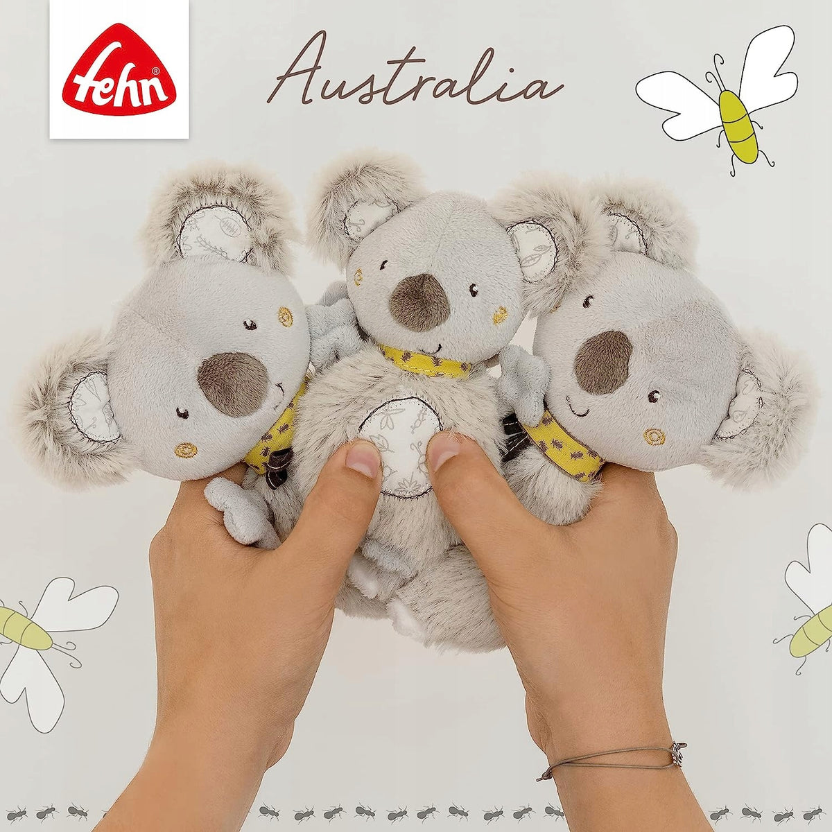 FEHN Australiacot carrouselage 0-5 mmulticolouredheight 65 cm, diameter 40 cmmaterials: carrousel plastic