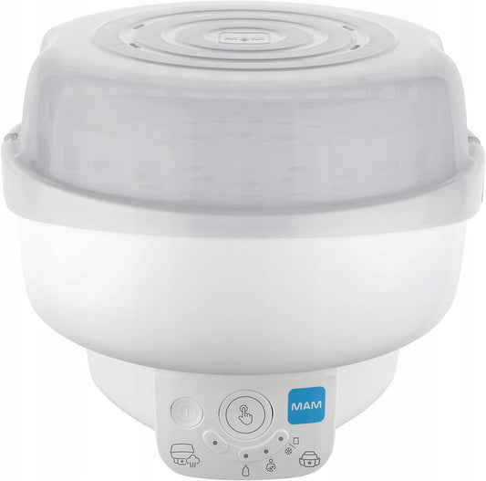 MAM sterylizator podgrzewacz 6w1 + butelka