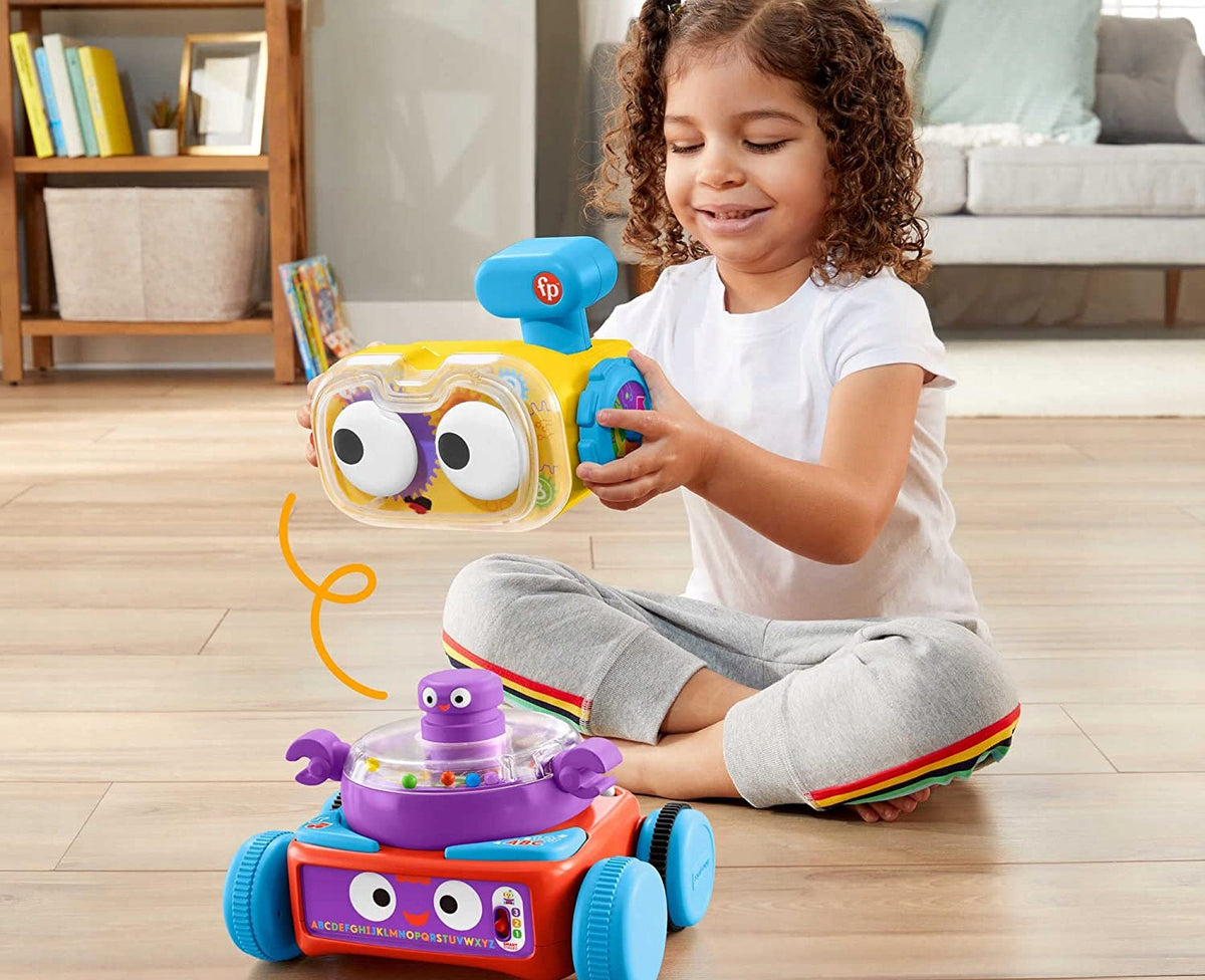 FISHER-PRICE robot interactif LINUS fr.