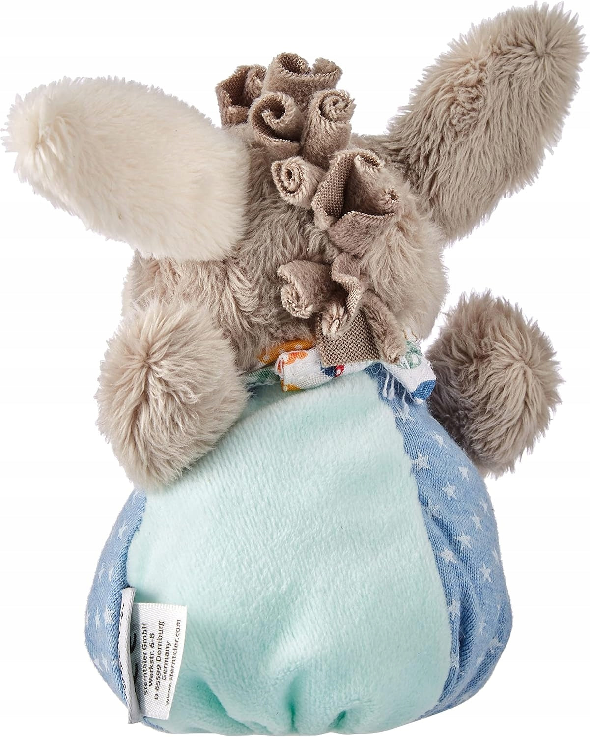STERNTALER Emmi szamár plüssjáték csörgővel, 13 cm „N
