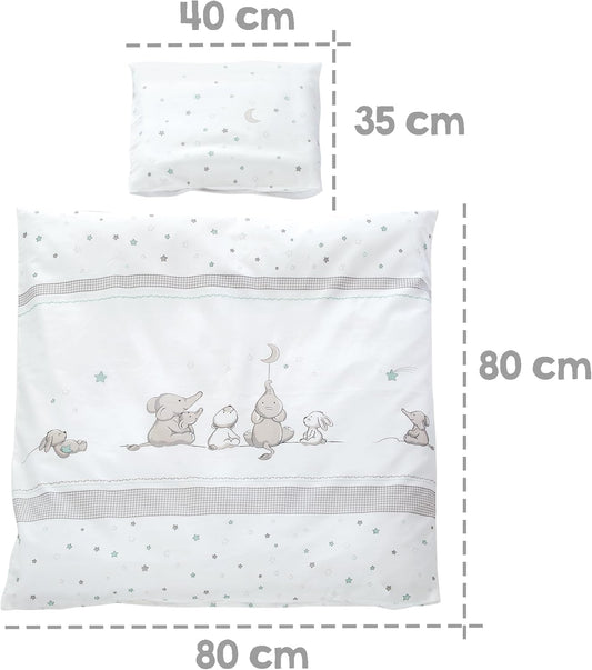 ROBA sada povlečení 2dílná MAGIE HVĚZD 80x80 / 40x35