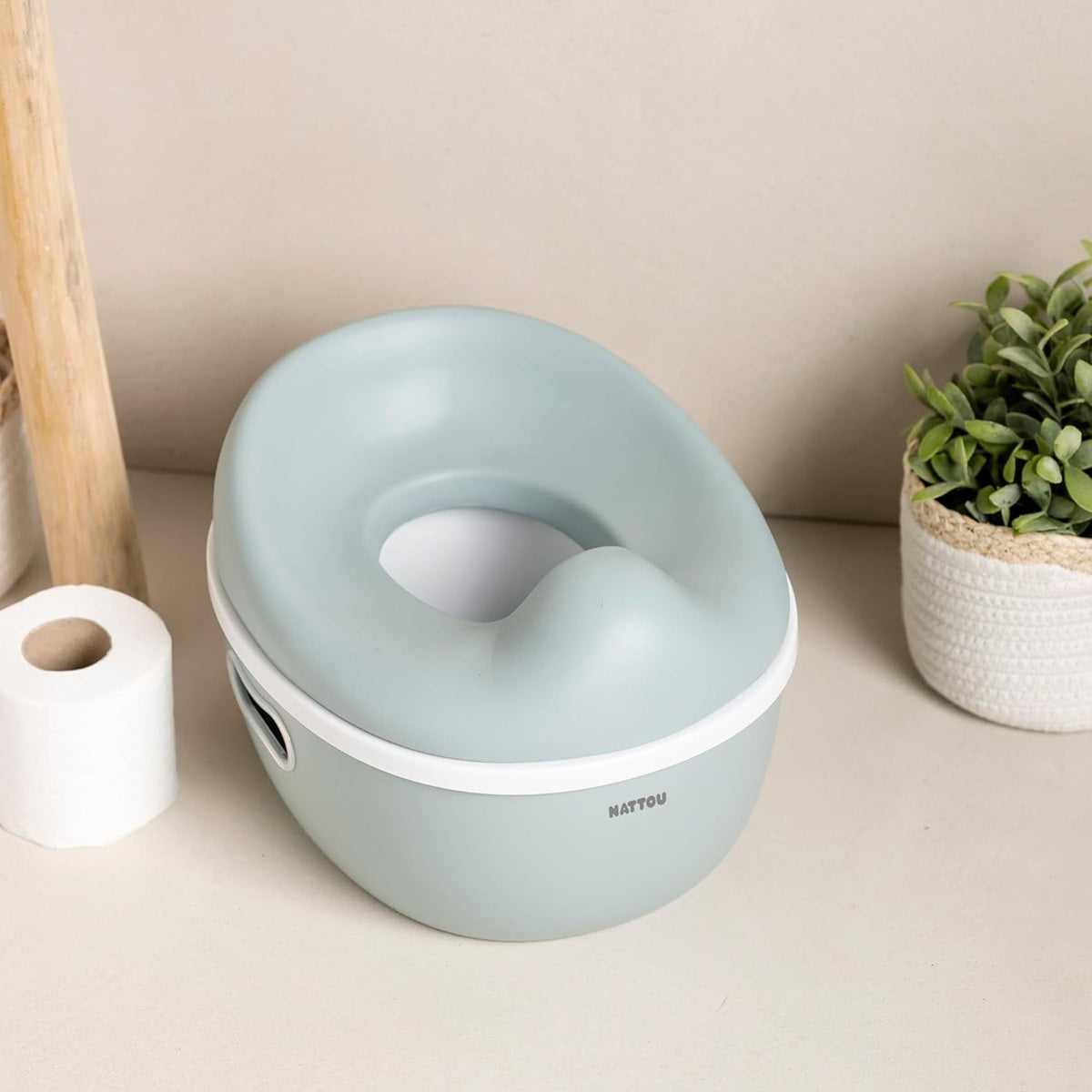 NATTOU Potty potty, toilet seat reducer, step stool