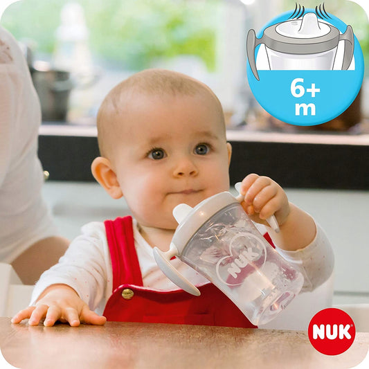 NUK ivástanuló készlet, pohár + 3 itatófej