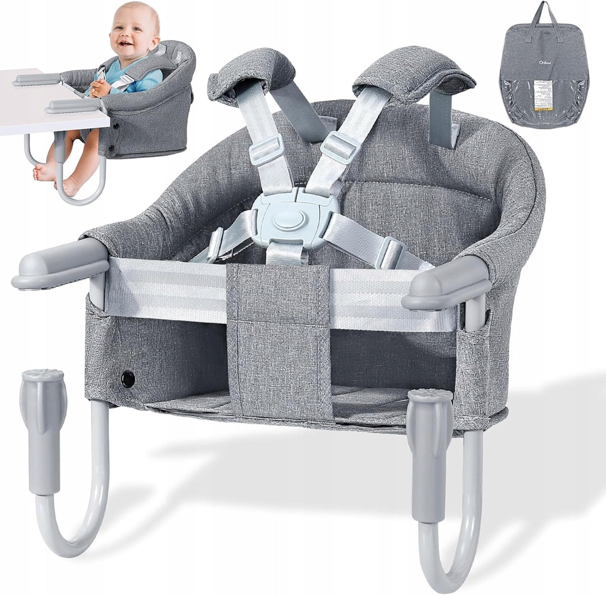 Silla de viaje ORZBOW para mesa, silla portátil para niños