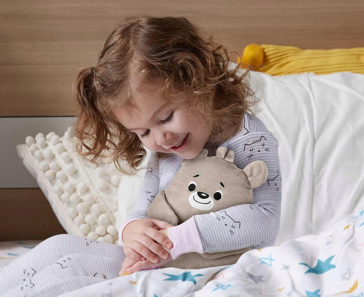 FISHER-PRICE upokojujúca plyšová hračka so zvukmi, projektorom a lampičkou so svetluškami
