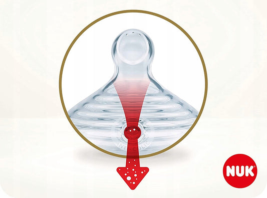 NUK Nature Sense bottle and nipple set