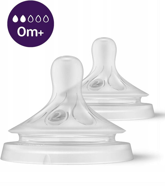 PHILIPS AVENT Natural RESPONSE cumisüvegcumik 0 hó+ x2