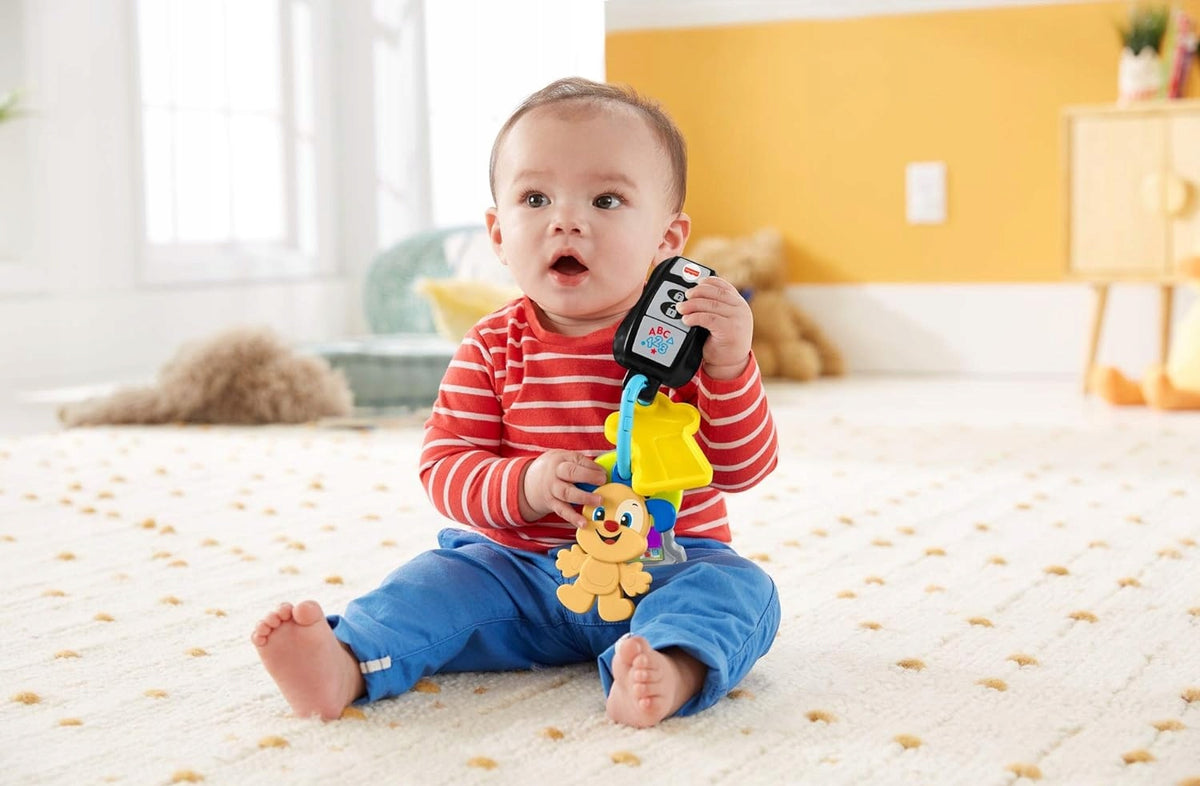 FISHER-PRICE interaktivní autoklíče s přívěskem J. NĚMECKÝ