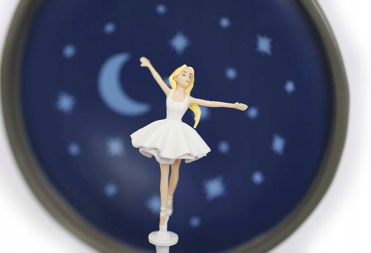 TROUSSELIER Ballerina fémdobozos zenélő ékszerdoboz, HATTYÚK TAVA