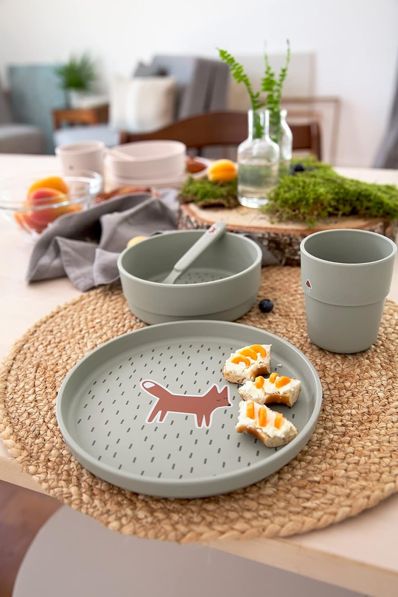 LÄSSIG melaminmentes étkészlet Little Forest Fox