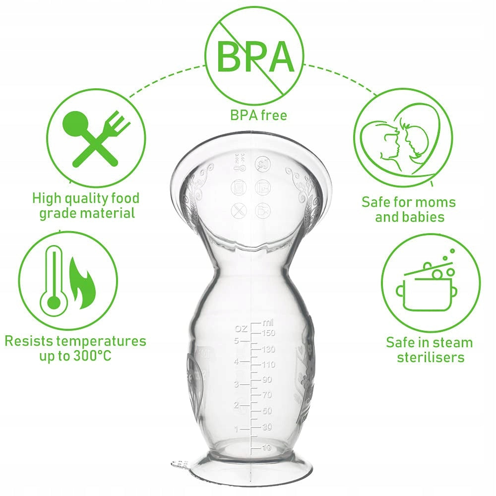 HAAKAA gen1 silicone milk collector