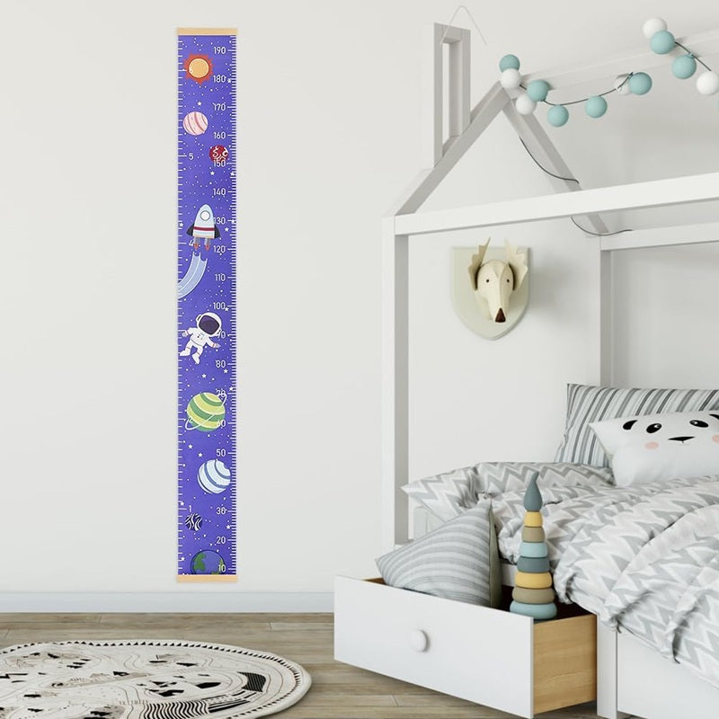 AOLSO plátěná měřicí páska výšky 195 cm + samolepicí háček KOSMOS