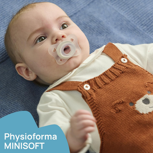 CHICCO PhysioForma cumisüveg-cumi x2 0–2 hó MINI SOFT