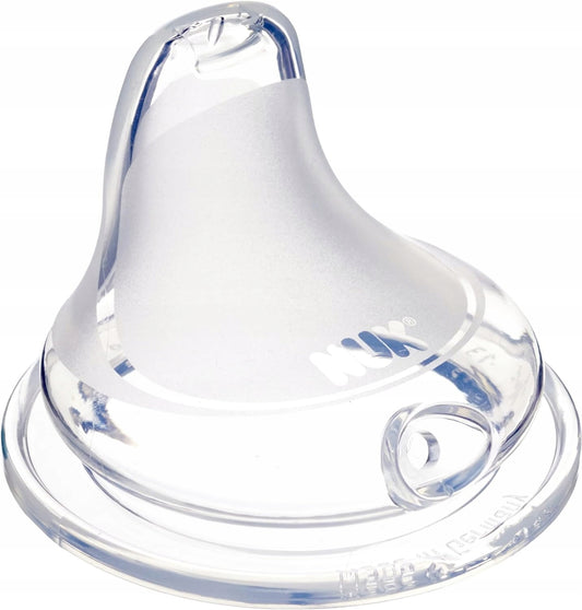 NUK smoczek ustnik do First Choice i Active Cup x2, silikonowy i bez BPA do bidonu