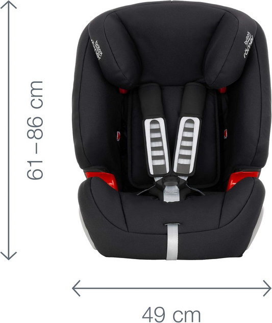 BRITAX ROMER EVOLVA 1-2-3 silla de coche 9-36 kg grupo 1/2/3